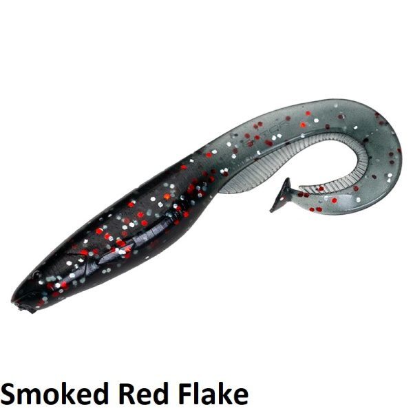 Gator Catfish 11cm 5 stuks (Smoked Red Flake)