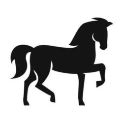 horse icon illustration